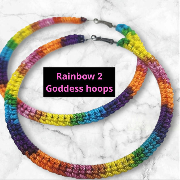 Goddess crochet hoopz